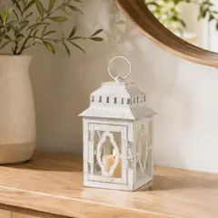 JUST HOME COLLECTION - Farol de metal look antique 19cm