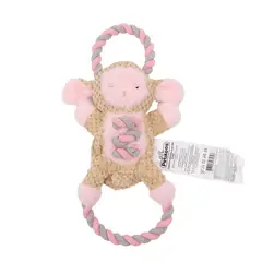 PETIZOOS - Juguete para perro peluche con cuerda oveja 36x33cm