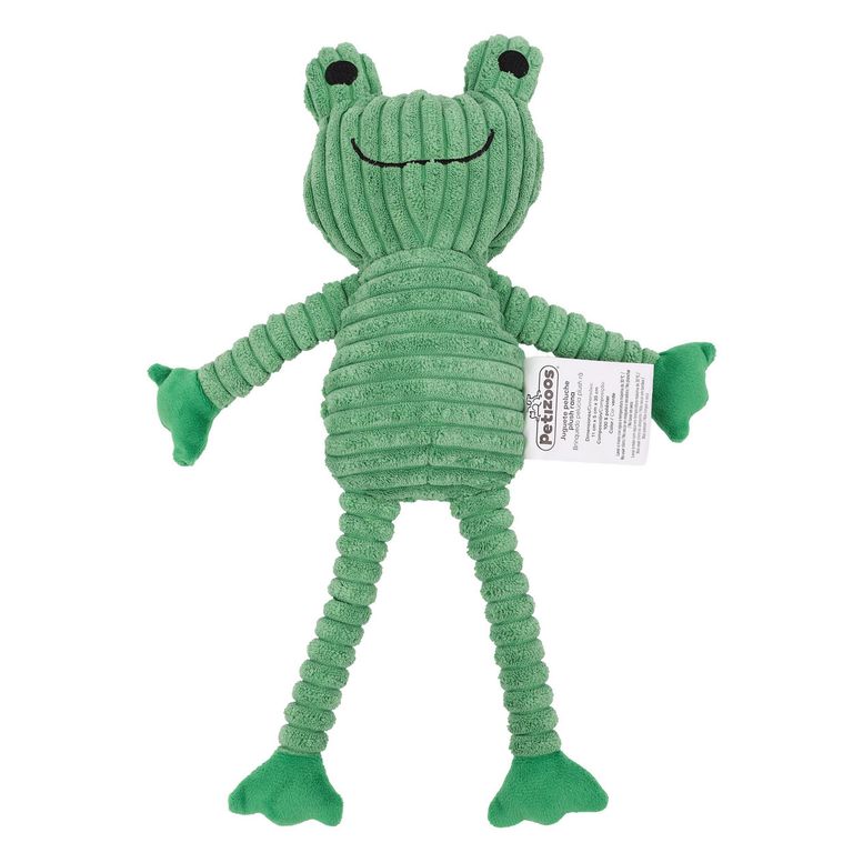 Juguete para perro peluche rana 35x11cm