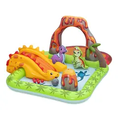 BESTWAY - Juego inflable Volcán 262x188x102 cm Multicolor