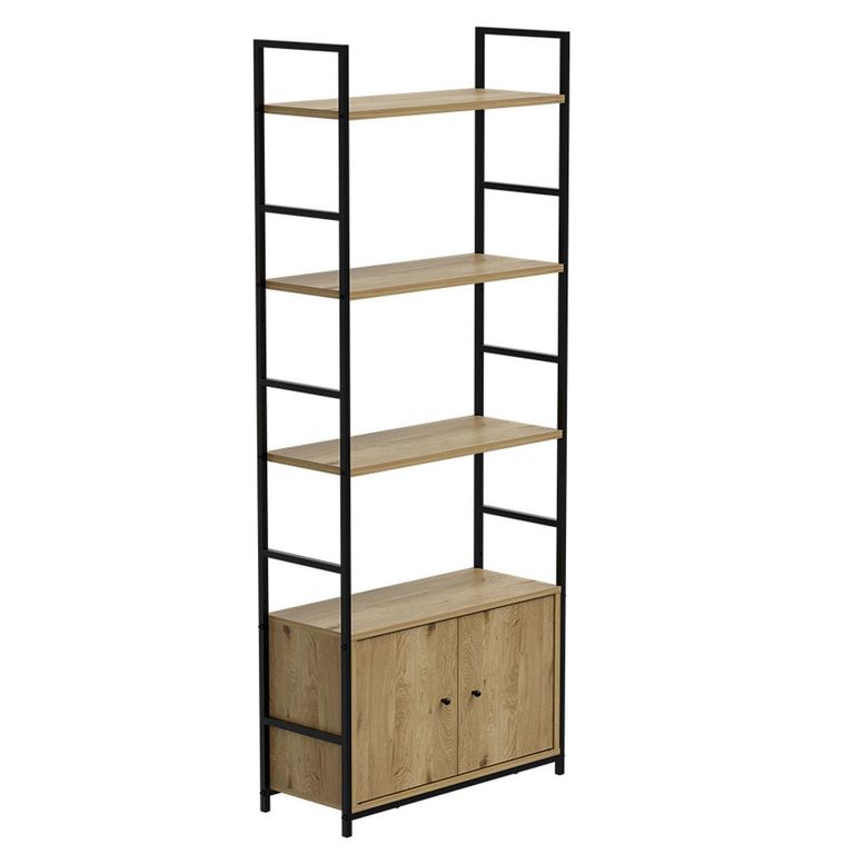 Estante Roble 58.6x144x23.5 cm