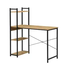 JUST HOME COLLECTION - Escritorio/Estante Suzana Café 110x120x48 cm