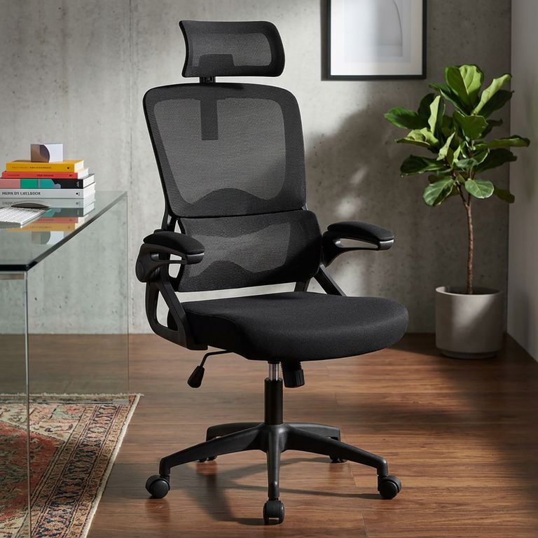 Silla escritorio Ejecutiva Ergonómica Enzo Negro