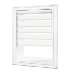 CASA BONITA - Cortina Roller Duo Zebra Dia Noche Blanca 100X240