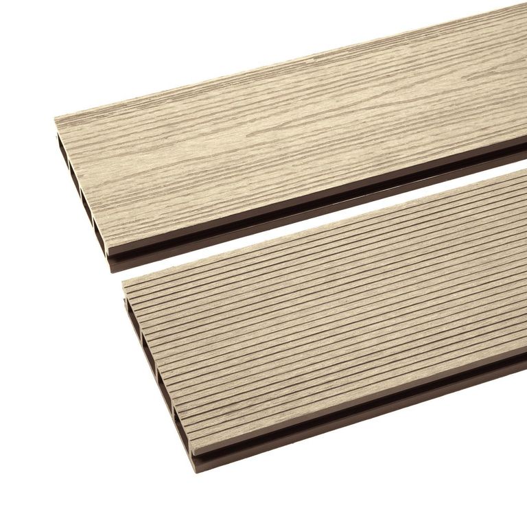 Tabla Deck 2.5 mm WPC Beige 14.6x290 cm