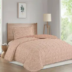 JUST HOME COLLECTION - Quilt 1.5 plazas Estampado Multicolor