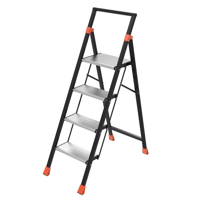 Escalera De tijera Acero 138 cm 4 Peldaños