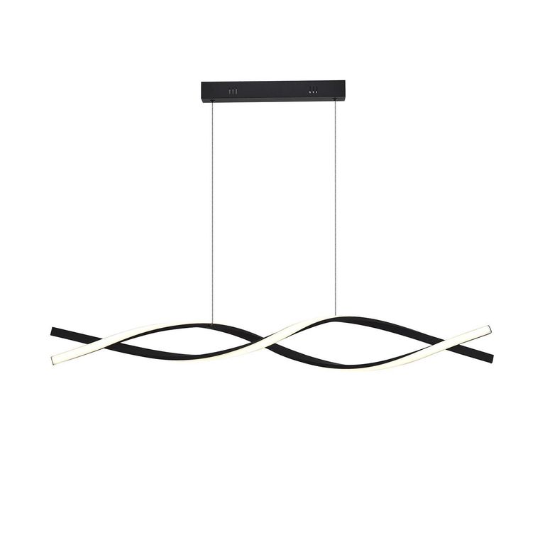 Lampara colgar Led ULM LN negro