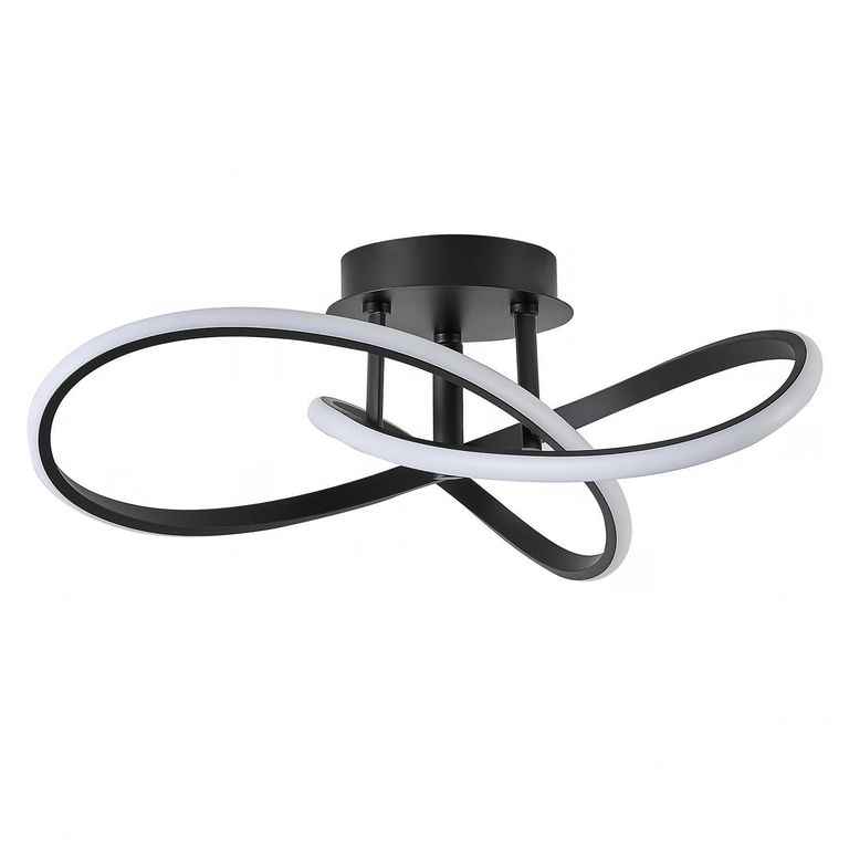 Lampara techo Led Omodos LN negro