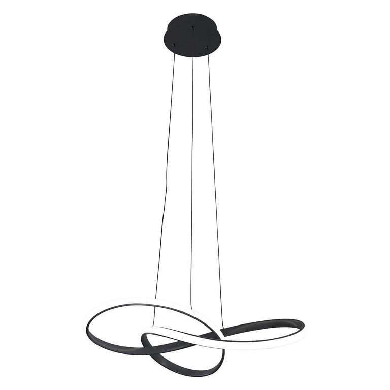 Lampara colgar Led Omodos LN negro