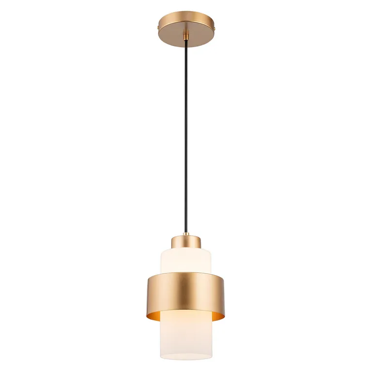 Lampara colgar Apolonia 1l E27 dorado
