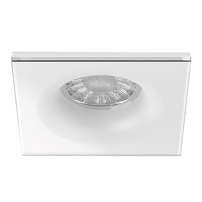 Spot Dubbo Cuadrado 1L Gu10 Blanco