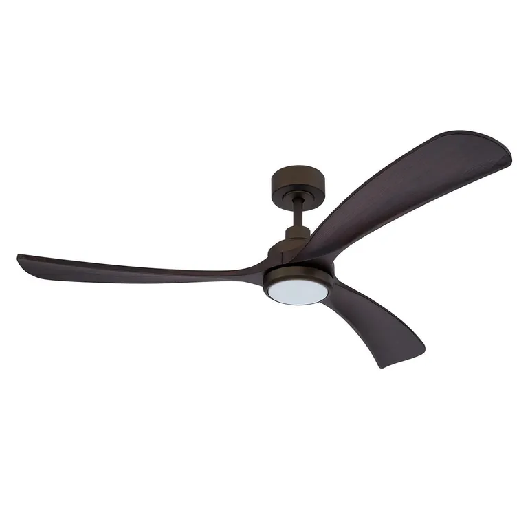 Ventilador Led Prima 3 Aspas Bronce Env