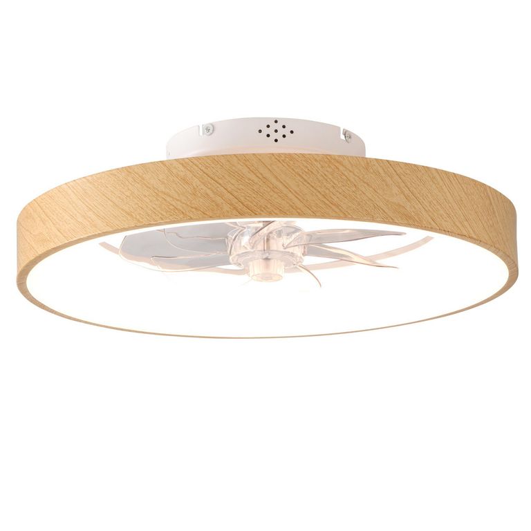 Ventilador Techo Led Nagol Dc Cct Blanco