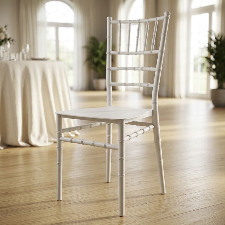 Silla Evento Chiavari Blanco 90x40.5x39 cm