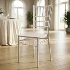 JUST HOME COLLECTION - Silla Evento Chiavari Blanco 90x40.5x39 cm