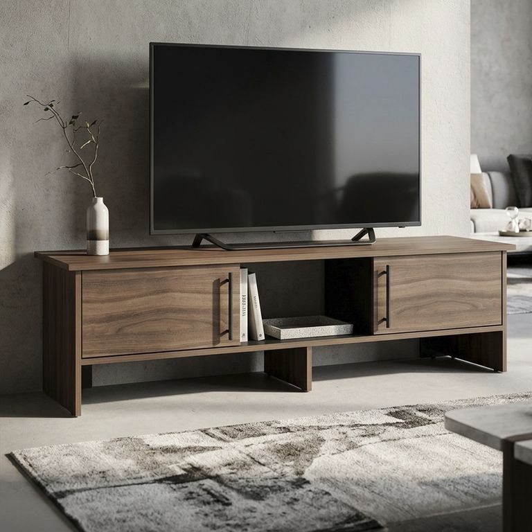 Rack TV 65 " Dago Avellana 160x41.8x35 cm