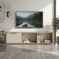 RTA DESIGN - Rack TV 41 " Dorne Avellana 162x41x35 cm