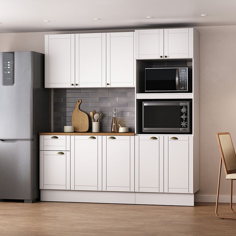 Mueble mural 120 cm Bella blanco