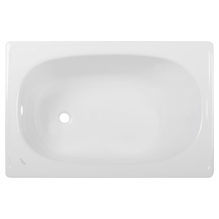 Tina de Baño 120x70 cm Rectangular Acero Esmaltado