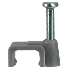 MEC - Grampa para Conductor Caleco 2 x 1.5 mm - Gris 20 unidades