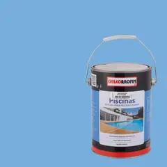 CHILCORROFIN - Pintura poro abierto Piscinas 1 galón Azul