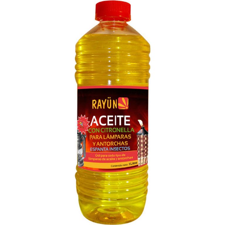 Aceite Para Lámparas Y Antorchas Repelente Insectos 1 Litro