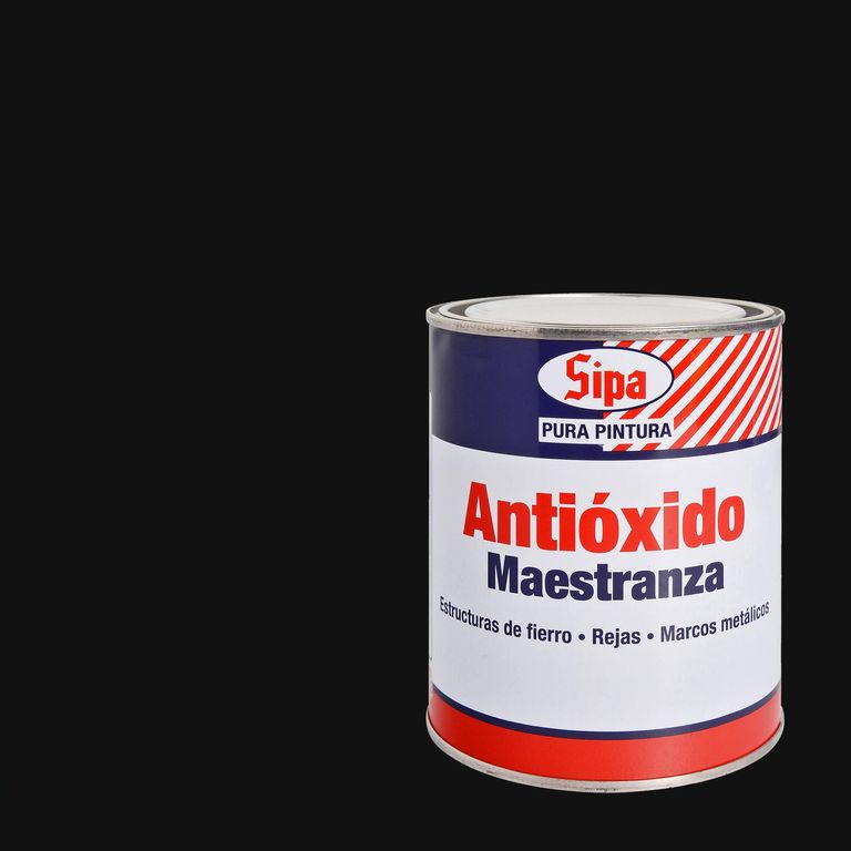 Antióxido Tarro 0.25 galón(es) Mate Negro maestranza