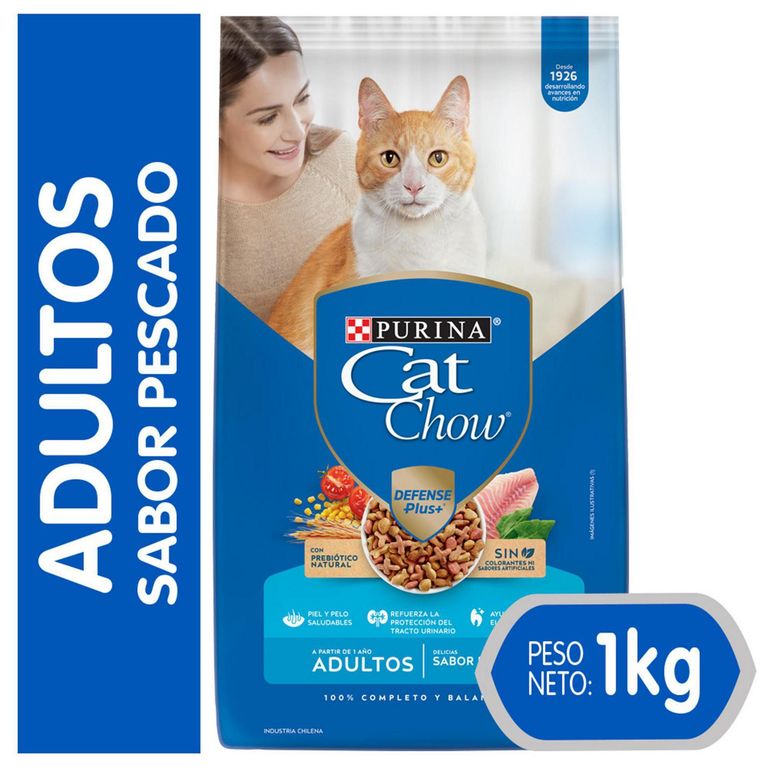 Alimento para Gato Adulto Pescado 1 kg