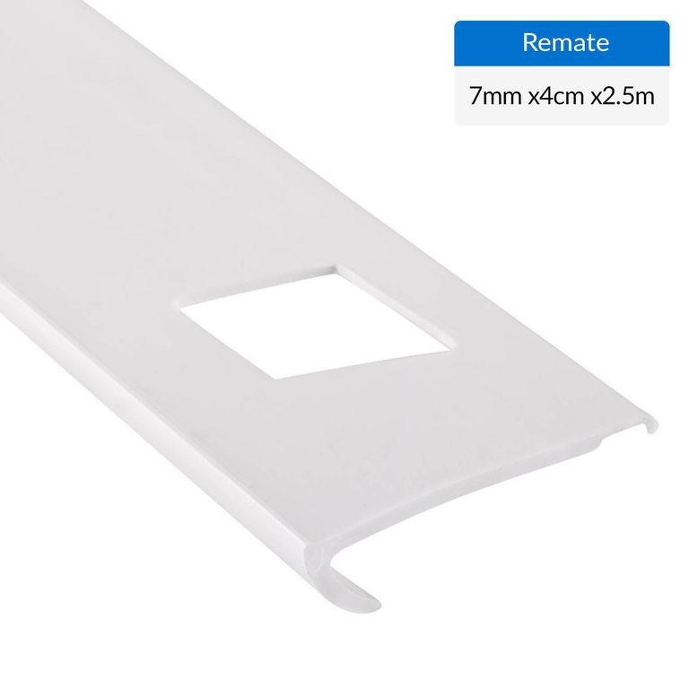 Remate Cerámico Para Bordes 7 Mm Largo 2, 5 M