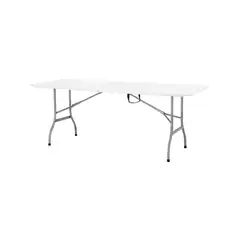 Just Home Collection - Mesa plegable tipo Maleta 244 cm