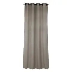Just Home Collection - Cortinas de 2 paneles Lucca de 1.40 x 2.50 m Gris