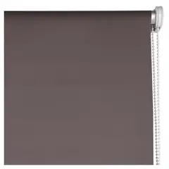 Just Home Collection - Persiana enrollable blackout café 120x250 cm