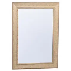 Just Home Collection - Espejo Decorativo Rectangular de 78 x 108 cm Plata