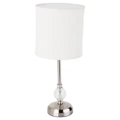 Just Home Collection - Lámpara de Mesa Firenze Beige 1 Luz E27