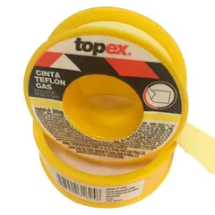 Topex - Cinta teflón para gas 1/2'' x 10 m