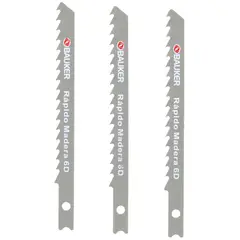 Bauker - Hojas sierra calar 6d 3u