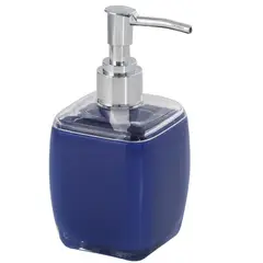 Just Home Collection - Dispensador de jabón Cubi azul