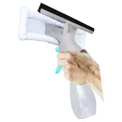 Kleine Wolke - Limpiador de ventanas 3 en 1 con atomizador y microfibra