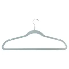 Just Home Collection - Set de 10 ganchos terciopelo