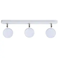 Just Home Collection - Barra Bianco Led 3luces blanco 16.5W cálida 1320lm