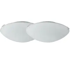 Casa Bonita - Set de 2 Plafones LED Basic 60W E27 Blanco