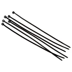 Fixser - Sujetacable negro 2.5x150mm 25 unidades