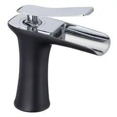 Sensi Dacqua - Monomando de lavabo Cales negra