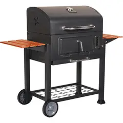 Mr Beef - Asador de Carbón con Tapa y Bandejas