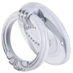 Fixser - Manilla plata patina cordón decape blanco