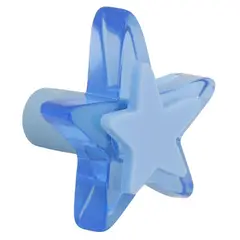 Fixser - Estrella de metacrilato color azul