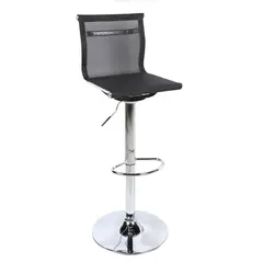 Just Home Collection - Silla bar Chicago Negra