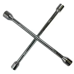 Autostyle - Cruceta Cromada de Acero