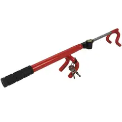 Autostyle - Traba Volante de Seguridad Rojo